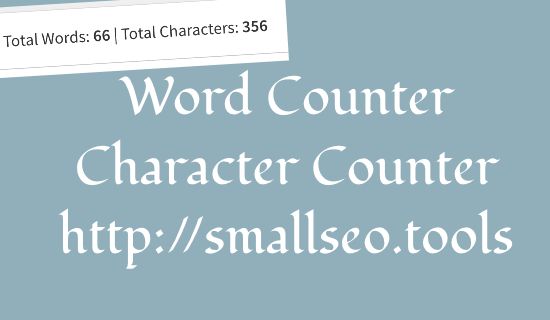 Word Counter | Character Count Calculator
